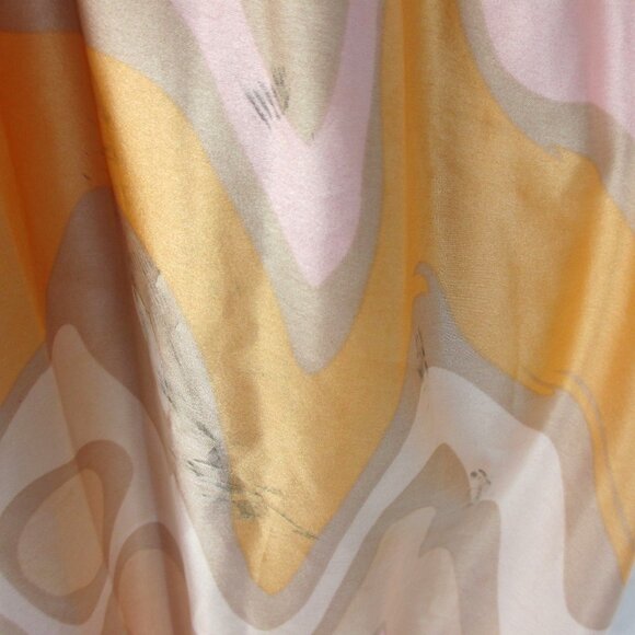 Asos Dress Midi Pastel Floral Shirred  Boho Size 10 NWT Romantic Flow Ethereal - Picture 5 of 9